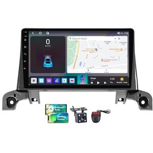 Android 13 9 Inch 2 Din QLED Autoradio Voor Peugeot 3008 2017-2020 - Camera DVR GRATIS - Steun Carplay Android Auto DSP Stuurwiel FM RDS DAB WIFI 4G Bluetooth 5.0 Split-Screen(NF-4)