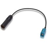 Bingfu Universal Vehicle Car Stereo FM AM Radio Antenna Adapter Cable Fakra Z Female to Motorola DIN Socket Connector Cable 15cm 6 inch for Car Stereo Audio HD Radio Head Unit CD Media Player Receiver