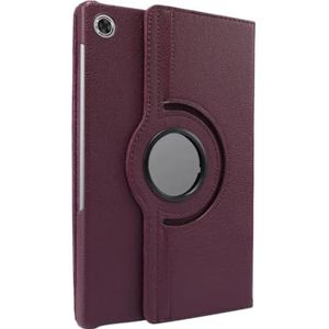 360 roterende PU lederen tablethoes geschikt for Lenovo Tab M10 Plus 3e generatie 10,6 inch TB-125F/128F-hoes(PURPLE)