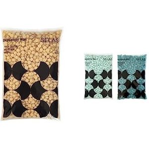 Ontharingswas in parels 400g. SELAS. Naar keuze, ontharen zonder strips, voor alle gebieden en huidtypes. (goud) Harsen, hars voor gevoelige, ontharingswax, hair removal wax, hot wax, brazilian wax