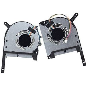 GPU CPU Koelfans for ASUS TUF Gaming A17 FA706 IV FA706IU FA706IH FX706 FX706IV FX706IU FX706IH FX706II Fan Cooler Radiator (Blade Color : CPU and GPU fan, Blade Quantity : Other)