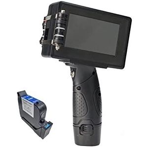 voor codedatumlabel Printer 25,4 mm Qr Bar Batch Code Variabele Datum Number Logo Vervaldatum Label Draagbare Hand Jet Handheld Inkjet Printer