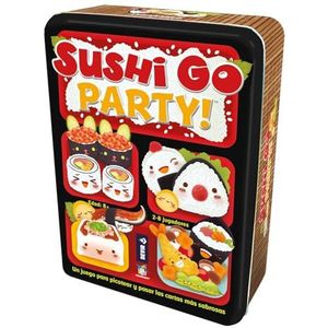 Devir - Sushi Go Party Bordspel met Vrienden Party 8 Jaar Uitgebreide Editie Sushi Go Game (BGSGPARTY)