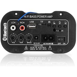 Audioversterker, Auto Bluetooth-versterker Board Audio USB Dac Fm Radio Amplificador Tf Speler Subwoofer versterkers 220 V Digitale audio-processor
