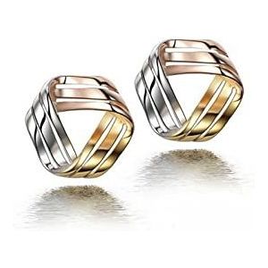 Zuiaidess Vrouwen Oorstekers Oorbellen - S925 Tricolor Pruim Bossom Charm Oorbellen, Vrouwelijke Koreaanse Zoete Persoonlijkheid Temperament Stijl Kleine Sieraden Gift, Katoen
