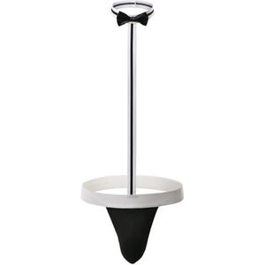 DURINM Borat Mankini strings, netstof, strandbadpak, bretels, tanga, kelner, ondergoed voor heren, sexy, Mankini, strand, badkleding, zwart