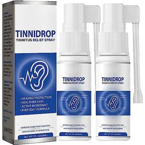 Tinnidrop - Tinnitus Relief Spray - Oorsmeer Verwijderaar