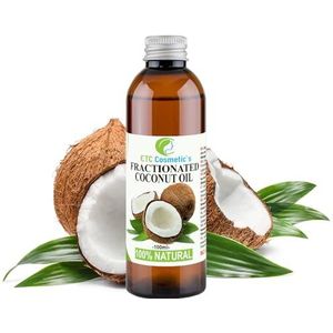 Natuurlijk Gefractioneerde Kokosolie (Natural Fractionated Coconut Oil) - 100ml - Puur, 100% Natuurlijk
