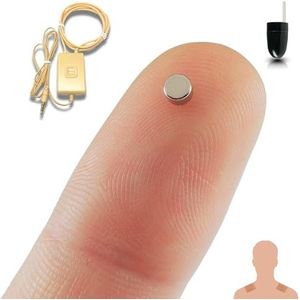 PingaOculto Spy Oortelefoon Spion Draadloze Oortjes Verborgen Mini Onzichtbaar Mobiele Telefoon met Microfoon en Kleefstrips - Oordopjes Draadloos Oortjes (Spy Oortelefoon Nano V3 + Vip Pro UltraMini)