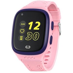 Garett Smartwatch Kids Rock 4G RT, smartwatch voor kinderen, 3,6 cm (1,4 inch), IP67, slaapmonitor, GPS, stappenteller, sportactiviteit, roze, Roze