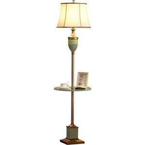 Vloerlamp Staande vloerlampen Amerikaanse Minimalistische Vloerlamp Woonkamer Slaapkamer Voetschakelaar Nachtkastje Staande Lamp Staanlamp leeslamp (Color : A, Size : 164 * 23cm)