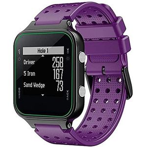 Shieranlee Siliconen horlogeband compatibel met Garmin Approach S20 Strap/Approach S5 /Approach S6 /Forerunner 220 230 235 630 620 735 siliconen horlogebands, Approach S20