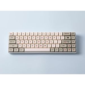 Aangepaste Keycap-collectie, XDA Profile Dye-Sub PBT Keycap Voor Mechanisch Gamingtoetsenbord (Color : Video game)