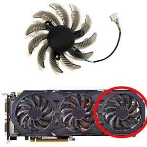Vervangende ventilator voor GIGABYTE GTX980 980ti G1 Gaming grafische kaart PLD08010S12HH(Right fan)