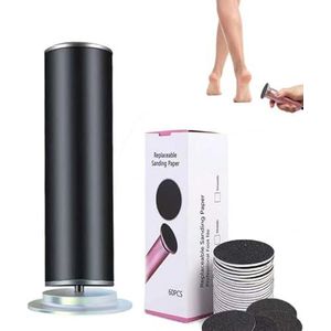 2025 Opgewaardeerde elektrische voeteeltverwijderaar voor voeten, professioneel pedicuregereedschap voor het verwijderen van dode huid, beste elektrische voetvijl voor vrouwen met 60