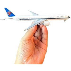 Model Vliegtuig Replica Voor China Southern Airlines Voor Boeing 777 Volledig Legering Versierd Bureau Herdenkingsmunt Heren Jongen Speelgoed 19 Cm
