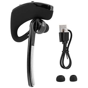 V8 Business Bluetooth hoofdtelefoon, draadloze handsfree stereo hoofdtelefoon, draadloze oortelefoon, draadloze oortelefoon met microfoon voor zakelijk hardlopen