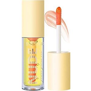 Kleur veranderende lippenstift,Kleur Veranderende Fruit Glans Stick | Glansvlek, olietint, fruitbevochtigende lipolie voor droge lippen met een natuurlijke en gezonde liplook Qiongni