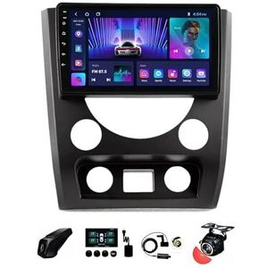 22,9 cm (9 inch) Android 12 Autoradio 2 DIN voor SsangYong Rexton Y290 III 3 2012-2017 met achteruitrijcamera stuurbediening Bluetooth GPS Navi CarPlay Wireless (grootte: S400 4+64G)