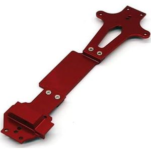 For Wltoys 144001 144002 144010 144016 144018 RC 1/14 Metalen upgrade onderdelen for afstandsbediening auto 2e verdieping onderdelen(Red)
