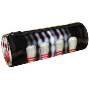 VAPOKF Bowling Balspelden Pen Etui Portemonnee Cosmetische Make-up Tas Voor Student Briefpapier School Kantoor Opslag