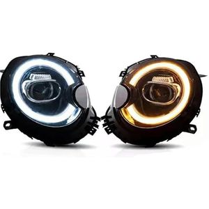Auto Koplamp Lens Voor Mini Voor Cooper Voor S Voor R56 Voor R57 Voor R58 Voor R59 2007-2013 Auto Led Koplamp Achterlichten Montage(Headlight Only)
