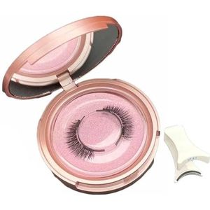 Aerliss Magnetic Lashes Magnetische wimpers met applicator Magnetische wimperset Herbruikbare zelfklevende wimpers(Dense)