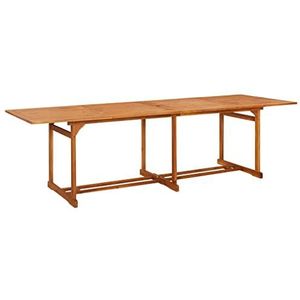 CBLDF Meubelsets-Tuin Eettafel 280x90x75 cm Massief Acaciahout