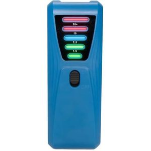 EMF-meter, EMF Meter Electrical Radiation Tester Battery Powered Handheld Digital Detector High Accuracy For Industrial Construction voor EMF-inspecties thuis en op kantoor(Blue)