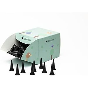 Spengler Pediatrische wegwerpoorspeculum, compatibel met alle otoscoopmerken, grootte 2,5 mm, doos met 250 stuks, voor medische professionals bij medische diagnostieken.