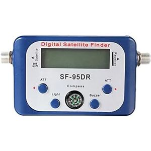 SF-95DRH Satellietzoeker Receptor Met Kompas Zoemer Licht TV Signaalontvanger Sat Decoder Satfinder LCD Display Hoge gevoeligheid