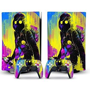 Consoleskin Voor PS5 Skin Disc Edition Anime Console En Controller Vinyl Cover Skins Wraps Voor PS 5 Disc Versie(06531) Skins Wraps Cadeau