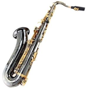 saxofoon kit B Flat Tenorsaxofoon Blaasinstrument Beginner Professioneel Onderzoek Zwart Nikkel Gouden Sleutels