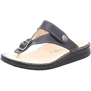 Finn Comfort Alexandria Soft teenslippers zwart nappaseda, zwart, 40 EU