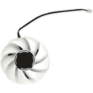 4-pins koelventilator vervangen voor kleurrijke grafische kaartventilator voor GeForce RTX 3080 3070 3060 Ti iGame Ultra OC White RTX3080 RTX3070(White 1-Fan)