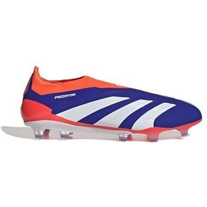 adidas Pred Elite Unisex stevige grond voetbalschoenen - ontketen precisie en controle, Lucid Blauw Wolk Wit, 41 1/3 EU