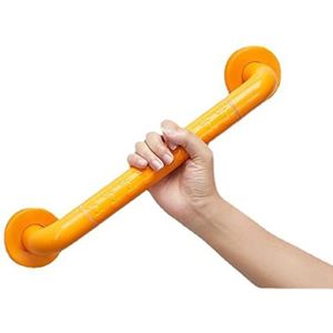 HSIRYAOHD Grab Rails, Badkamer veiligheidsbalk voor ouderen, gehandicapten, antislip badkuipgreep, wandmontage douchebalansbar, toilet handrail/geel/60 cm, 24 inch