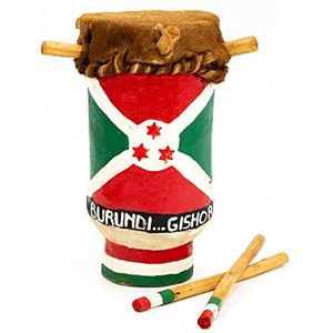 Brick Takeover Afrikaanse drum uit Burundi Afrikaanse decoratie woning - muziekinstrumenten Afrika Safari decoratie