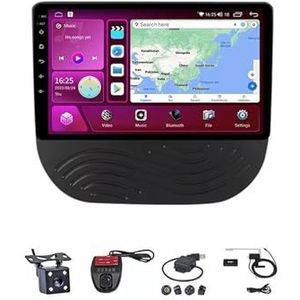 Android Autoradio Video Multimedia Speler, 9 Inch Touch Screen Radio Plug And Play Autotoebehoren Met Bluetooth En Navigatie En Achteruitrijcamera Voor Chevrolet Malibu XL 2016 2017 2018(M400S 4G+WIFI