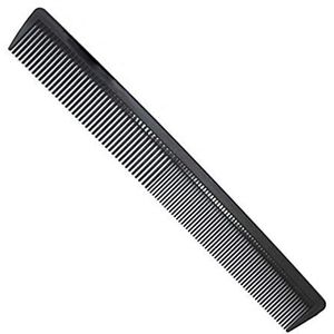 Xizhiwan haar knipsel koolstofvezel, professionele 8,15 inch, kapperskam voor alle haar, kapperskam met fijne en brede tanden