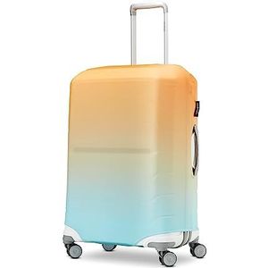 Samsonite Gedrukte Bagage Cover, Blauw/Oranje Ombre, M, Gedrukte Bagage Cover, Blauw/Oranje Ombre, M, Bedrukte bagagehoes