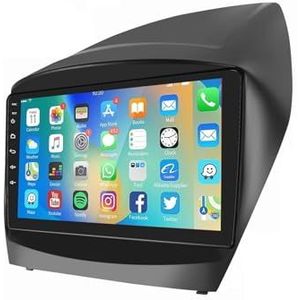 Android autoradio voor Hyundai ix35 2009-2015, 9 inch touchscreen autoradio Autoaccessoires met GPS Bluetooth FM RDS HiFi WiFi(F1 1+32G)