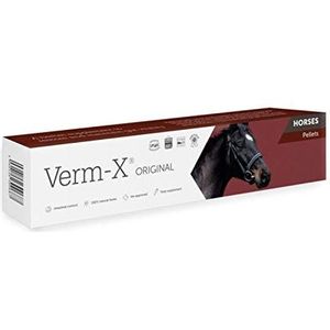 Verm-X Pellets voor paarden, 250 g. In plaats van chemische wormkuur voor paarden een natuurlijke controle van interne parasieten met de bewezen Verm-X kruidenrecept.