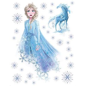 Frozen 2, Elsa The Nokk Water Horse Ice Stars Poster-Sticker Wall-Tattoo 85x65 cm