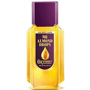 Bajaj Almond Drops Hair Oil (niet klevende amandelhaarolie met vitamine E) 200 ml
