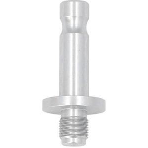 Badafaci Total Station QuickRelease-adapter, Roestvrijstalen Prismapaalmontage voor 5/8 Inch GPS RTK-connector, Stabiel en Lichtgewicht Meetinstrument