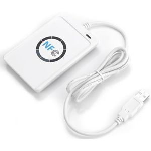 NFC RFID-schrijf-/lezer, USB IC-kaartlezer, contactloze RFID/USB, met SDK en IC-kaart, voor huisbeveiliging, kantoor