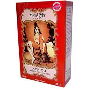 Henna kleurpoeder mahonie acajou 100 g van Dragonspice Naturwaren