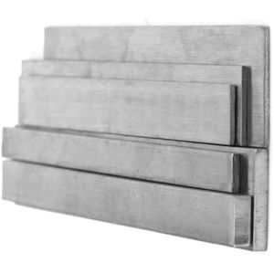 Roestvrijstalen platte staafplaat, 1 stks Lengte 200mm 304 Rvs Bar Staaf Dikte 12mm Breedte 12mm 20 25 30 40 50 60 80mm Staal Platte Plaat(80x200mm)