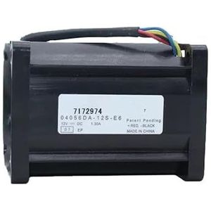 LMNCBVYA High Speed 12V 1.3A 4CM Server Cooling Fan - Model 04056DA-12S-E6 for Efficient Heat Dissipation